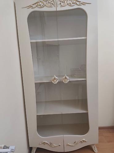 Mebel: İkinəfərlik çarpayı, 2 tumba, Dolab, İşlənmiş — 1