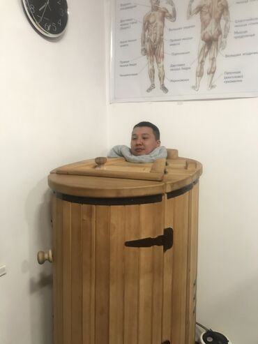 дом из бруса под ключ: Фитобочка менен суук чыгар. Дары чоптордун буусу, атайын дары бальзам