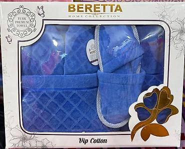 tekstil baku: 🇦🇿Beretta Premium Hamam Xalatı Dəsti (Vip Cotton) 🛍️ Qiymət: 79 ₼ yox — 2
