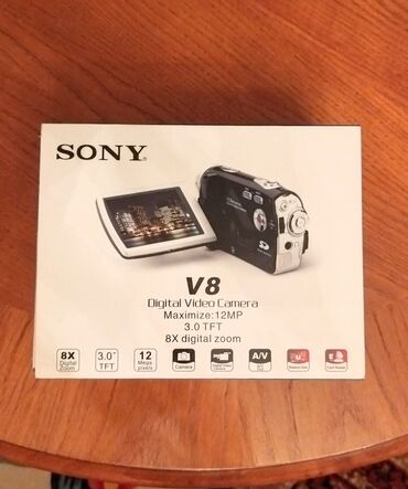 mini video camera: SONY Digital video Camera V8 Maximize : 12MP Экран: 3.0 TFT Функция