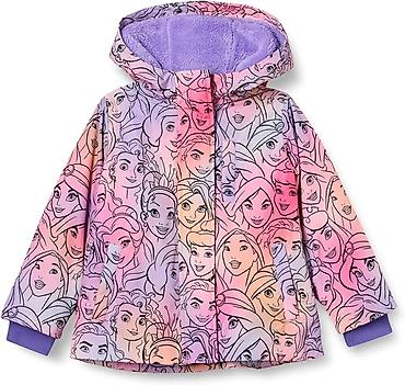 Верхняя одежда: Куртка Disney на девочку 9-10-11 лет, внутри теплая шубка, капюшон — 3