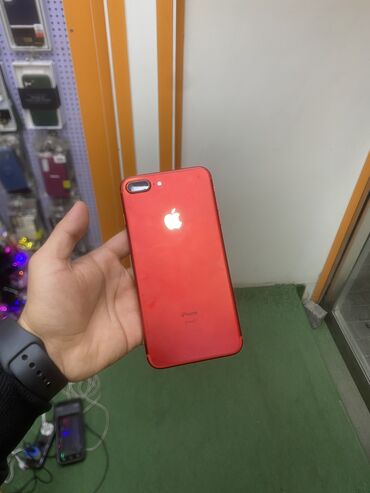 s21 plus: IPhone 7 Plus, 128 GB, Qırmızı, Barmaq izi