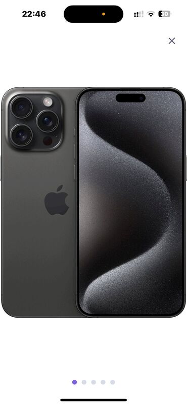 8 ram 256 gb telefonlar: IPhone 15 Pro, 128 GB, Black Titanium, Barmaq izi, Face ID, Sənədlərlə