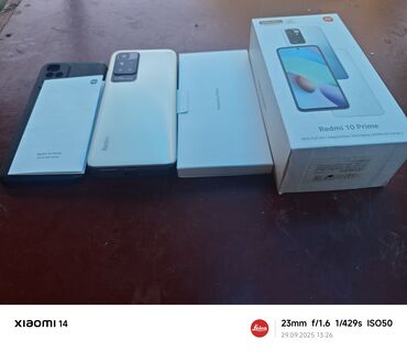 ош муздаткычтар: Redmi, Redmi 10, Б/у, 64 ГБ, цвет - Белый, 2 SIM