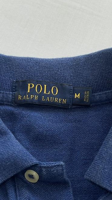 polo кепка: Мужская футболка, M, Polo Ralph Lauren, Б/у, цвет - Синий — 3