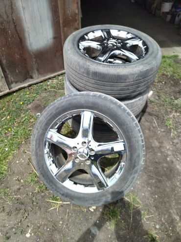 Диски: Литые Диски R 19 Mercedes-Benz, Комплект, отверстий - 5, Б/у — 10