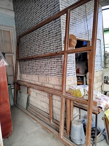 pilastik qapı: İşlənmiş İkiqat şüşə paketi Plastik pəncərə, Еni: 258 sm, Uzunluğu: 310 sm — 1