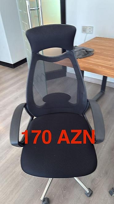 Ofis və oyun kresloları: Təkərli, Qolları tənzimlənmir, Parça — 10