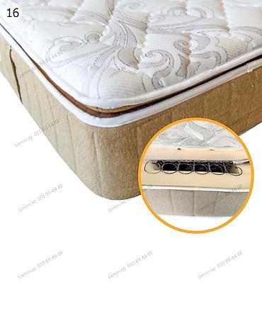 Мебель: Matras – 160 × 200 sm Rahat yuxu üçün komfortlu yaylı matras. Üst — 1