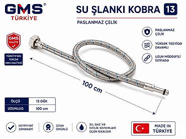 Новое на lalafo: GMS Türkiyə – Su Şlanqı “Kobra” 13 (2.80 azn) - Material: paslanmaz — 1