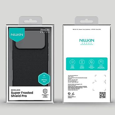 Maske i futrole za telefone: Futrola NILLKIN Super Frost PRO za iPhone 17 Pro Max (6.9) crna. Uz — 11