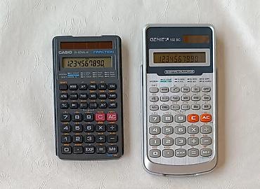 bordo: Digitroni kalkulatori scientific Casio i Genie Svi su potpuno — 1