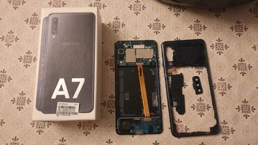 redmi 8 a: Samsung Galaxy A7 2018, 64 GB, rəng - Boz, Barmaq izi, İki sim kartlı, Face ID