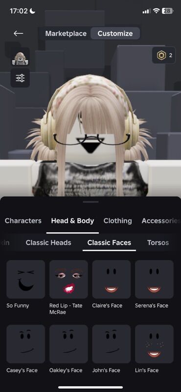 Təbii saçlar, pariklər: Satıram Roblox hesabı, 25 manat amma razılaşmaq olar — 7