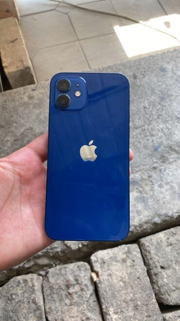 стиральная машинка б: IPhone 12, Б/у, 64 ГБ, Синий, 81 %