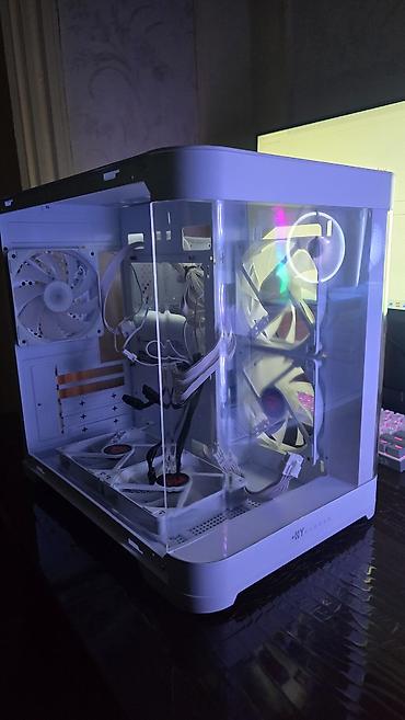 i7 4790k prosessor: Ağ rəngli Micro-ATX kompüter korpusu, mesh tipli ön panellə təchiz — 2