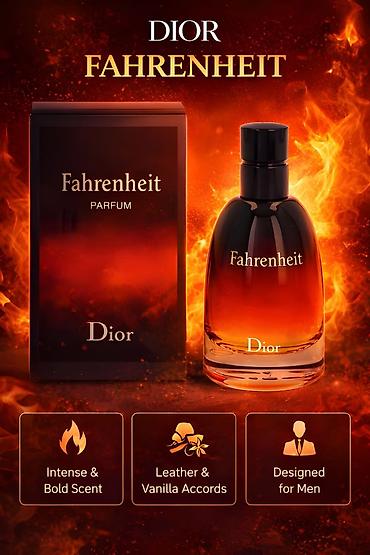 масло для интим: Dior Fahrenheit Parfum — культовый мужской аромат с ярким характером — 4