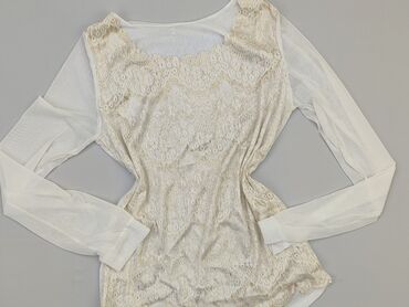 białe bluzki koszulowe eleganckie: Blouse, S (EU 36), condition - Good