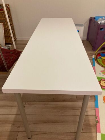 стол складной икеа: Стол, цвет - Белый, Б/у