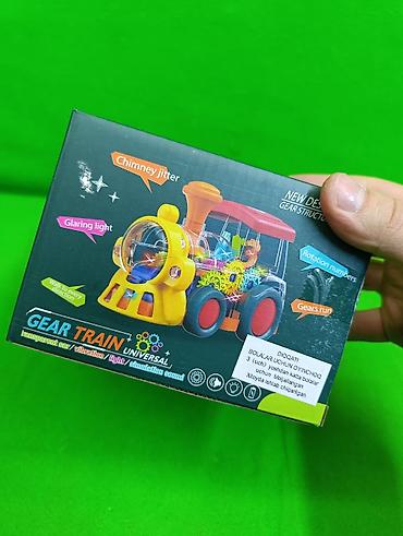 муза: 🚂 Яркий игрушечный паровозик Gear Train — настоящее шоу шестерёнок! 🌈 — 7