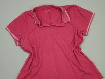 t shirty damskie plus size allegro: Koszulka polo, L, stan - Dobry