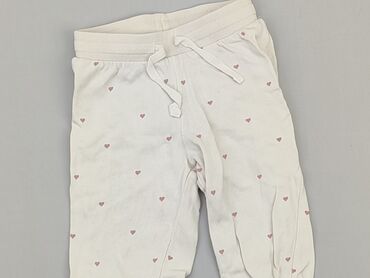 sukienki białe letnie midi: Sweatpants, H&M, 1.5-2 years, 92, condition - Good