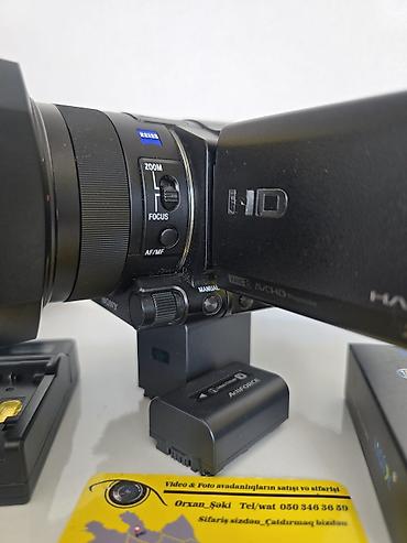 Videokameralar: Sony CX900 FullHD 1920/1080 video kamera. Gəlmədir Azərbaycanda — 4