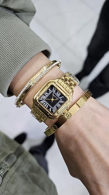 3d saat: Cartier tərzində zərif qadın qol saatları Rolex, Rolex saat, Rolex — 8