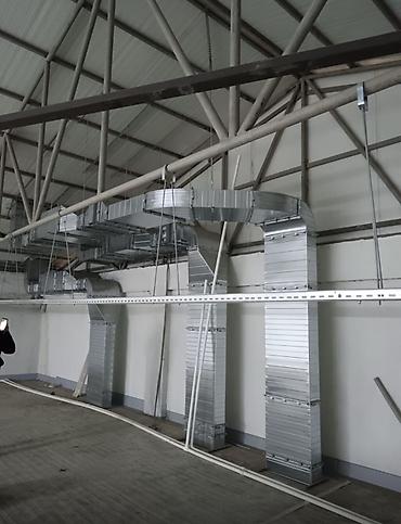 лампа вентилятор: Kvadrat kanal Havalandırma Sistemlərin quraşdırılması Ətraflı — 1