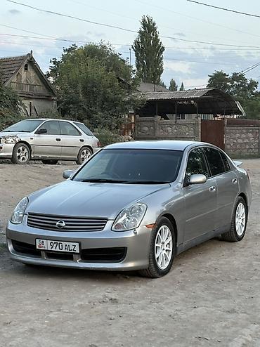 мата секыл: Nissan Skyline: 2002 г., 2.5 л, Автомат, Бензин, Седан — 2
