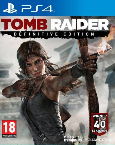 диски на сони плейстейшен 2: Оригинальный диск ! Tomb Raider – Definitive Edition (PS4) – очередной