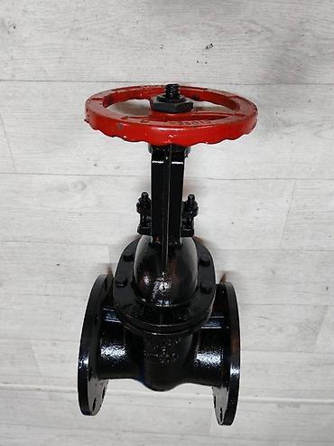 Известь: Задвижка чугунная 30ч6бр (Ру 10/16) — Фланцевая, с выдвижным шпинделем — 4