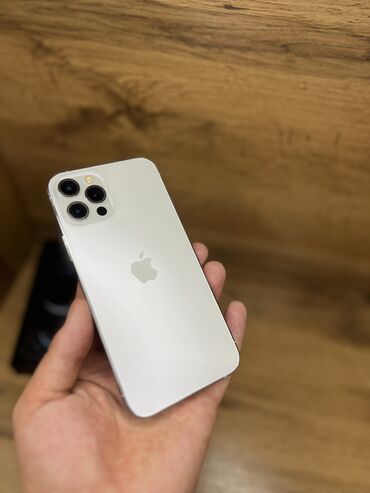 обмен на айфон 12: IPhone 12 Pro, Б/у, 256 ГБ, Белый, Коробка, Чехол, Кабель, 88 %