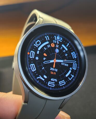 Galaxy Watch: Samsung Galaxy Watch 5 pro, 45mm. Сапфировое стекло. Ни одной