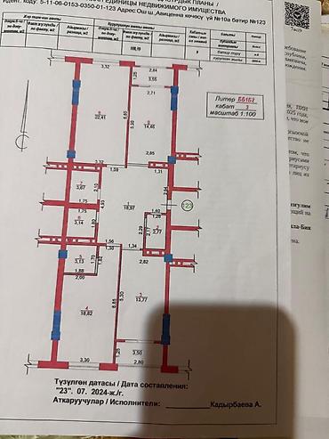жк prime park: 3 комнаты, 109 м², Элитка, 3 этаж, ПСО (под самоотделку) — 2