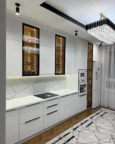 Кухонные гарнитуры на заказ: Кухонный набор на заказ, До 7 дней, Бесплатная доставка, Установка, сборка — 26