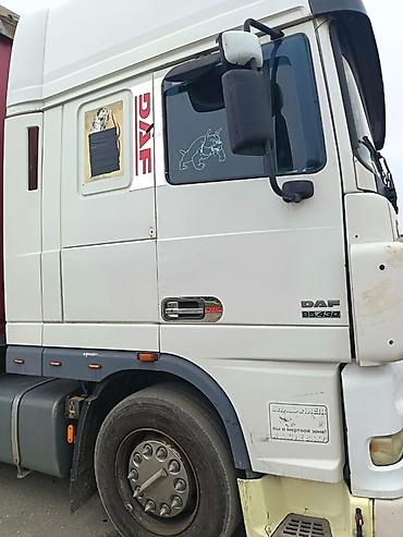 yuk maşnı: DAF XF dartqı (traktor) və tentli qoşqu • Marka/model: DAF XF • — 7