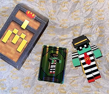 Minecraft x McDonald’s kolleksiya fiquru seti - Mövzu: Minecraft