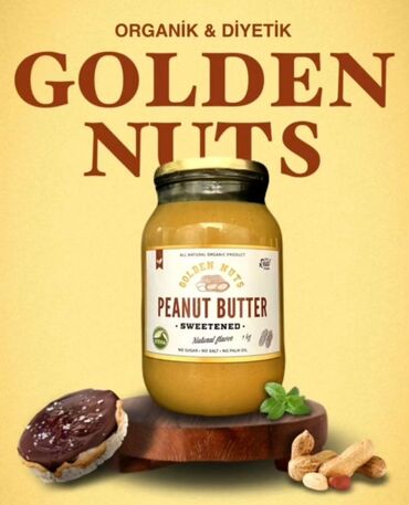 nori qiymeti: Golden Nuts Fistıq əzməsi •Kökəlməyə koməkedir •Yüksək protein