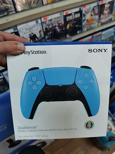 Sony PlayStation DualSense simsiz oyun pulti – PS5 üçün. Rəng: mavi