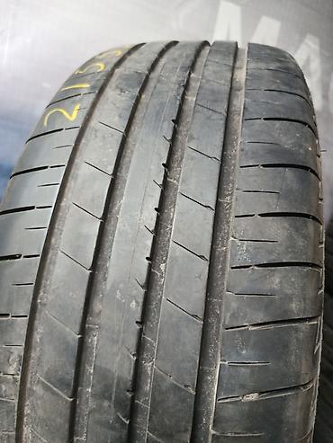 Шины 215 / 55 / R 18, Лето, Б/у, 1 шт, Легковые, Япония, Bridgestone at lalafo.kg Шины 215 / 55 / R 18, Лето, Б/у, 1 шт, Легковые, Япония, Bridgestone
