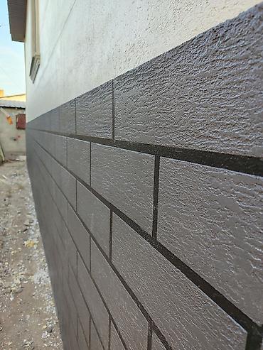 Фасадные работы: Делаем фасадные работы. краски, травертин, утепление, багеты. На любой — 6