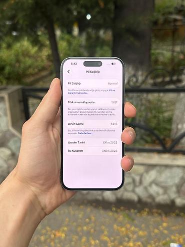 Apple iPhone: IPhone 15 Pro, 128 GB, White Titanium — 5
