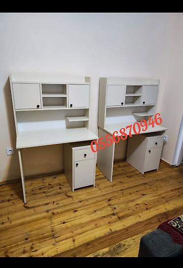 stulla: Düz masa, Stulsuz, Polkalı, Siyirməli, Rusiya, Sadə laminat — 5