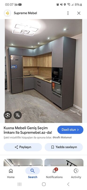 metbex mebeli 2 el: Çox təcili satılır.real istəyən olsa endirim olunur.üstündə moykası