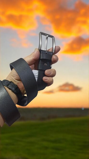 Ремни и пояса: Ремень из натуральной кожи. Толщина 3-4 мм. Длину подберем — 17