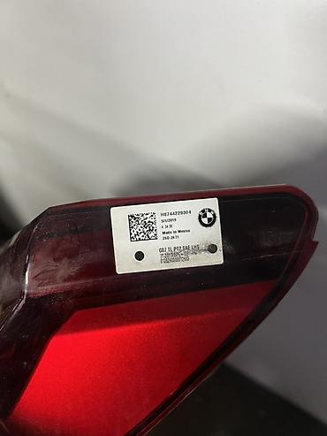 led свет: Задний левый стоп-сигнал BMW Б/у, Оригинал — 5