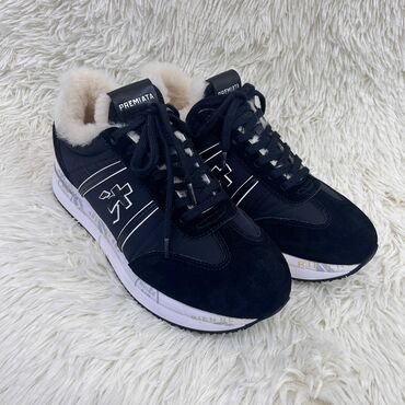 Кроссовки и спортивная обувь: Кроссовки Premiata — стильные городские модели с фирменным логотипом — 7