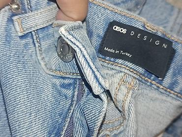 aldo boots: ASOS DESIGN ženske farmerke – svetlo plave, široke nogavice sa — 5