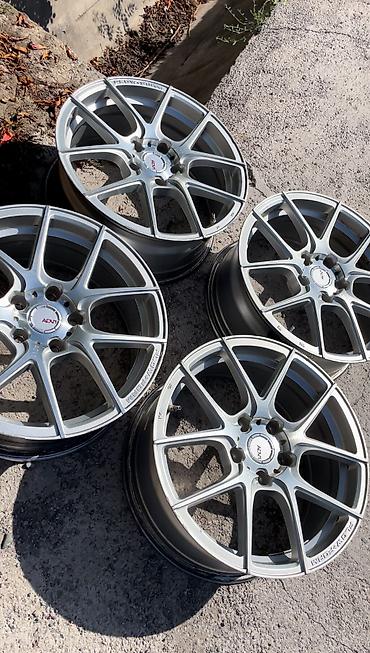 getz 2: Литые Диски R 17 Hyundai, Комплект, отверстий - 5, Б/у — 6